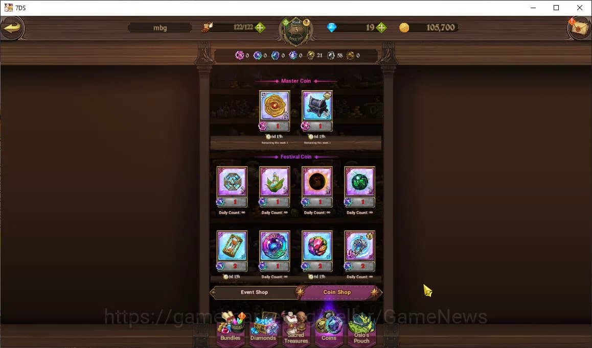 The Seven Deadly Sins: Grand Cross Accounts ASIA | 118K CC | Chapter 1 | 1 UR+ Collab | Demon image 3