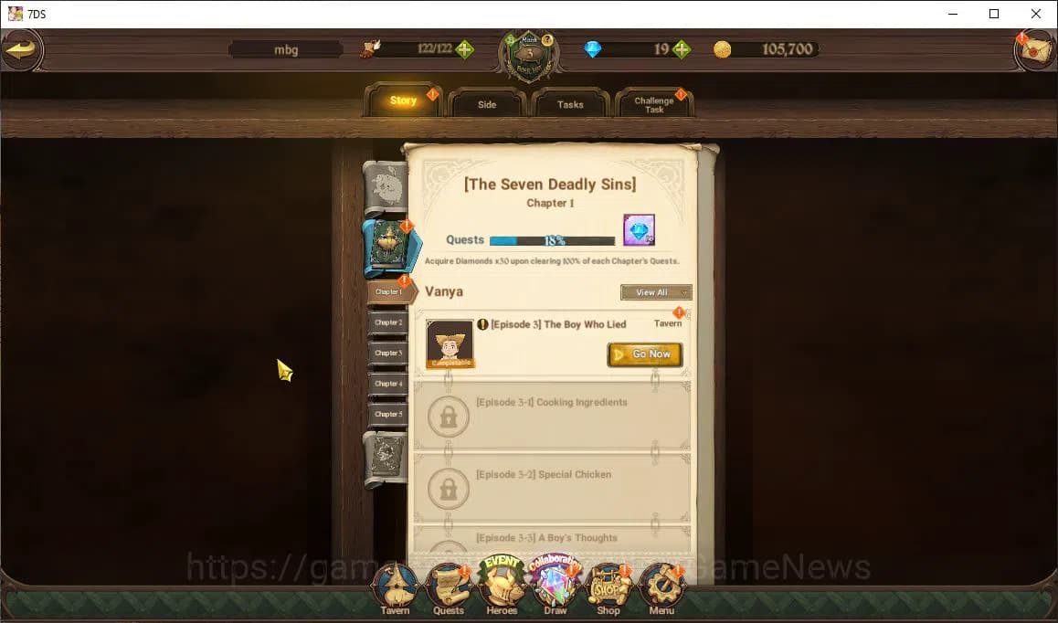 The Seven Deadly Sins: Grand Cross Accounts ASIA | 118K CC | Chapter 1 | 1 UR+ Collab | Demon image 9