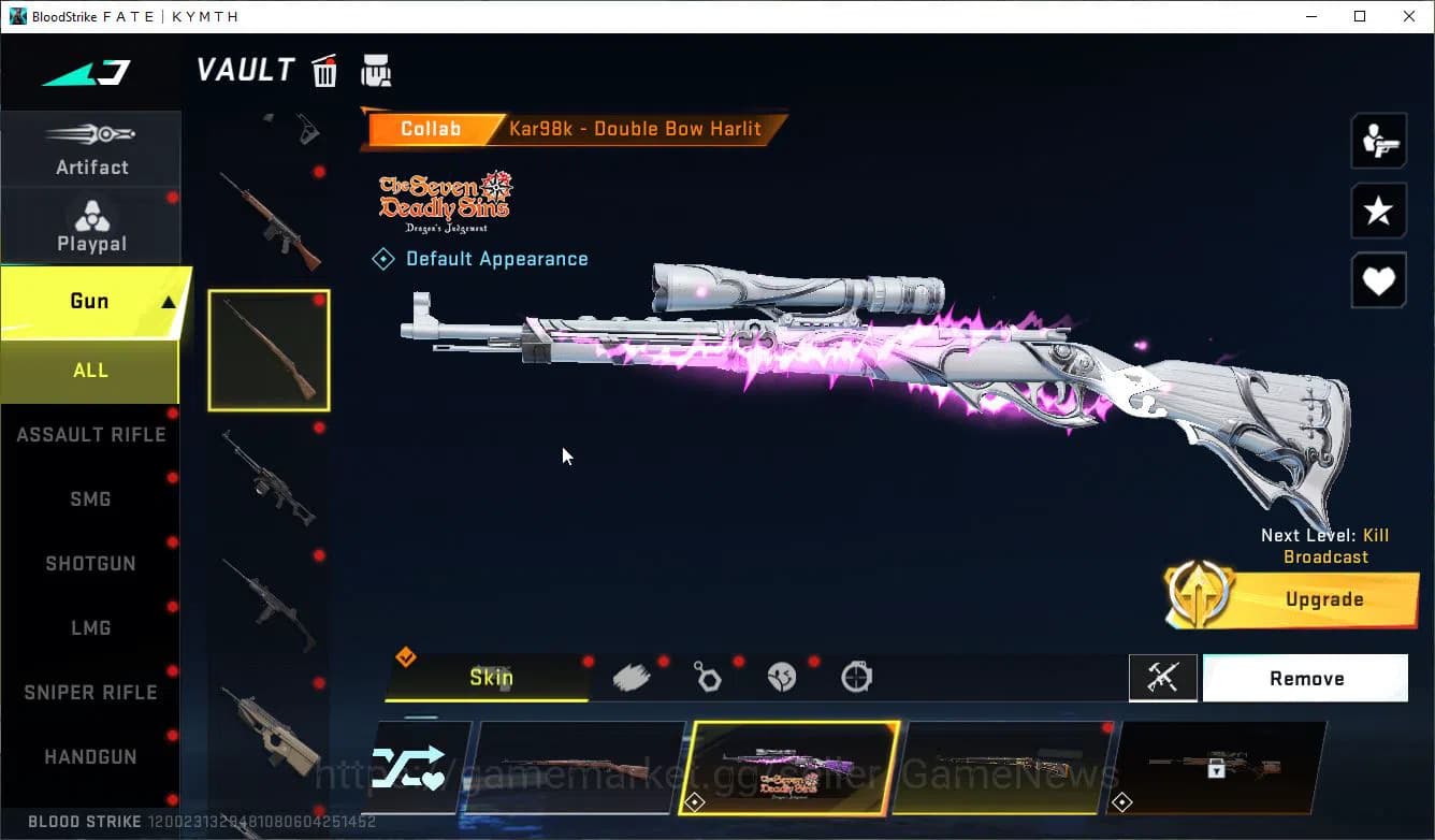 Blood Strike Accounts ASIA|MELE AXE-Crystal+Collab 7DS(QBZ95,Kar98k),AOT image 16