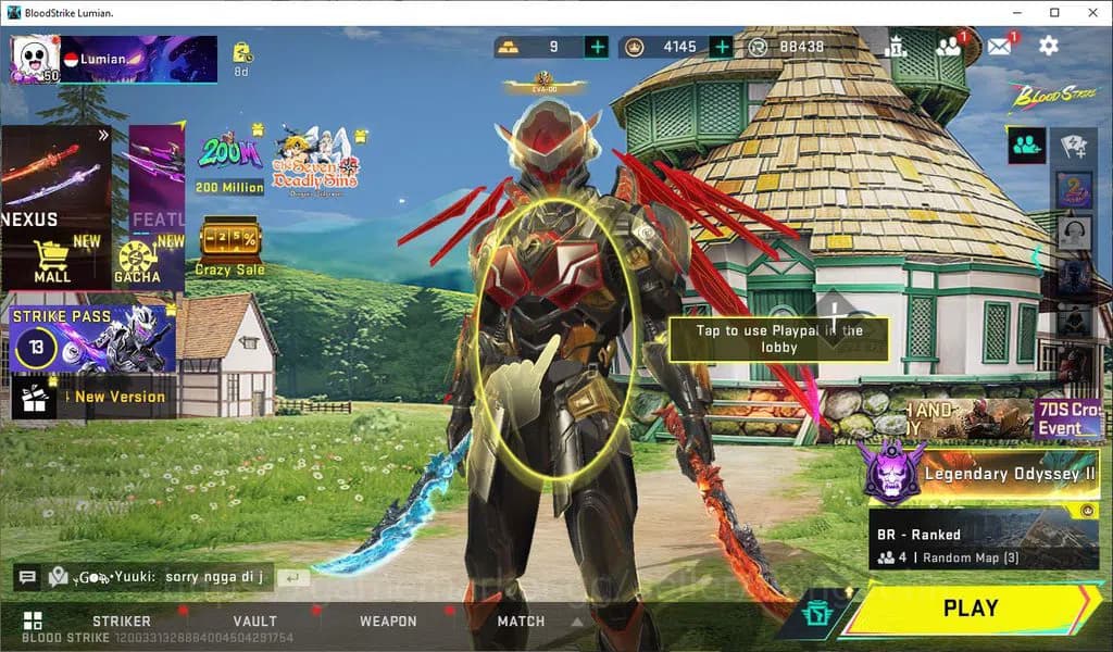 Blood Strike Accounts ASIA|ETHERNAL ETHAN|EVO=FAL|COLLAB=KAR98K|LIMITED= image 1