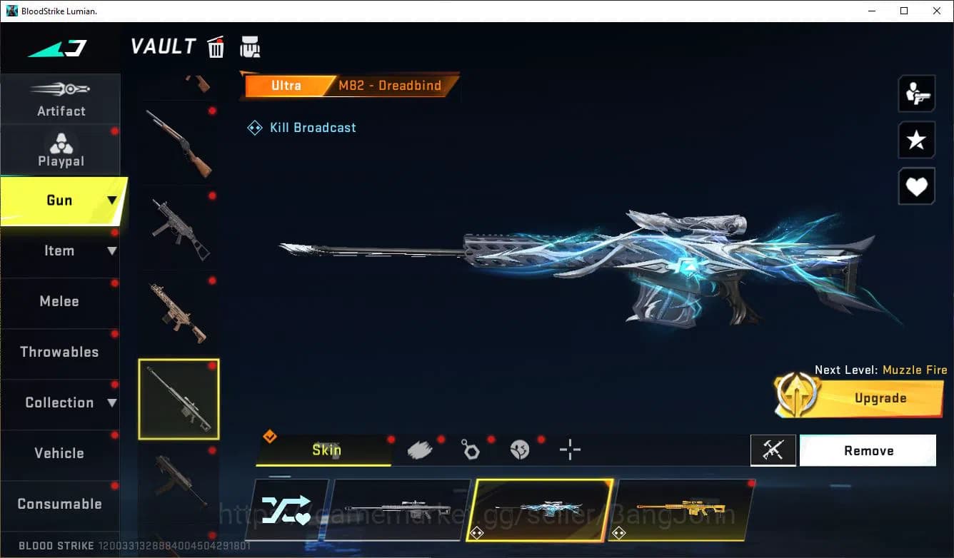 Blood Strike Accounts ASIA|ETHERNAL ETHAN|EVO=FAL|COLLAB=KAR98K|LIMITED= image 11