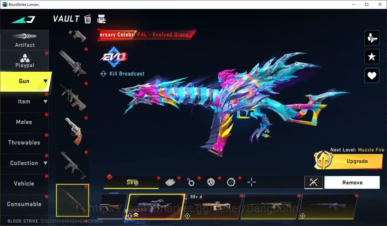 Blood Strike Accounts ASIA|ETHERNAL ETHAN|EVO=FAL|COLLAB=KAR98K|LIMITED= image 14