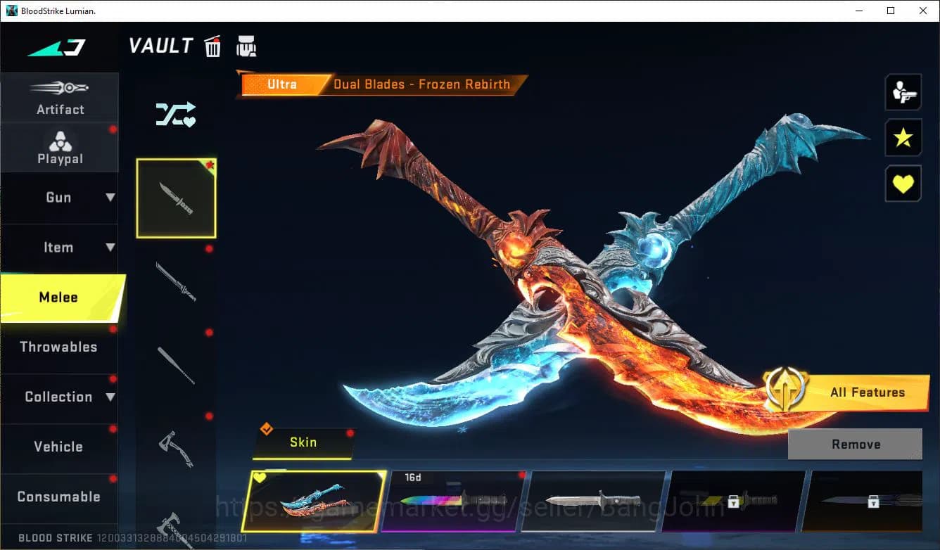 Blood Strike Accounts ASIA|ETHERNAL ETHAN|EVO=FAL|COLLAB=KAR98K|LIMITED= image 6