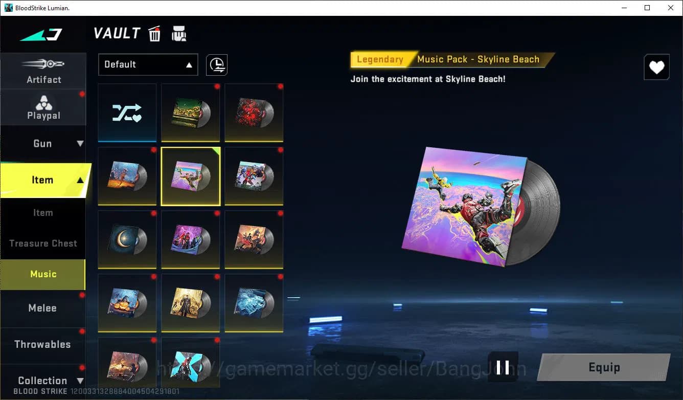 Blood Strike Accounts ASIA|ETHERNAL ETHAN|EVO=FAL|COLLAB=KAR98K|LIMITED= image 7
