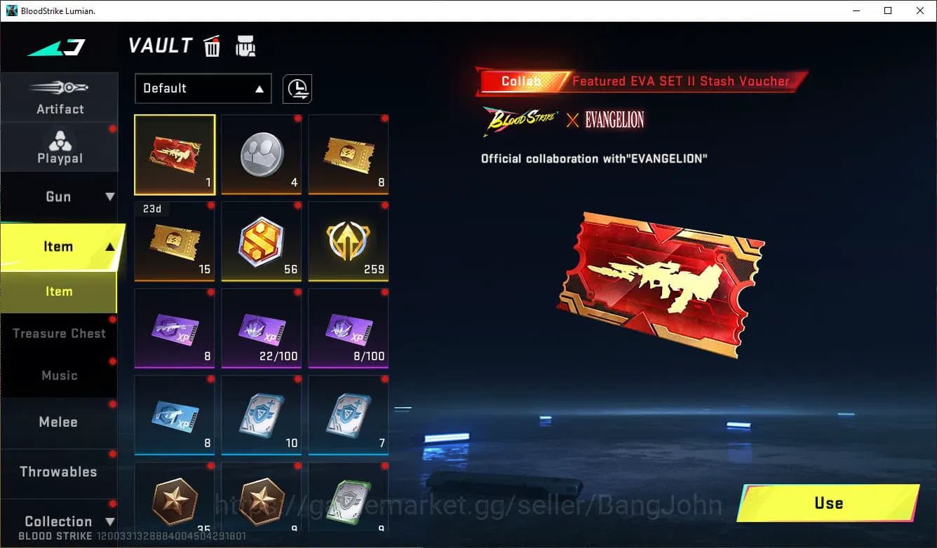 Blood Strike Accounts ASIA|ETHERNAL ETHAN|EVO=FAL|COLLAB=KAR98K|LIMITED= image 9