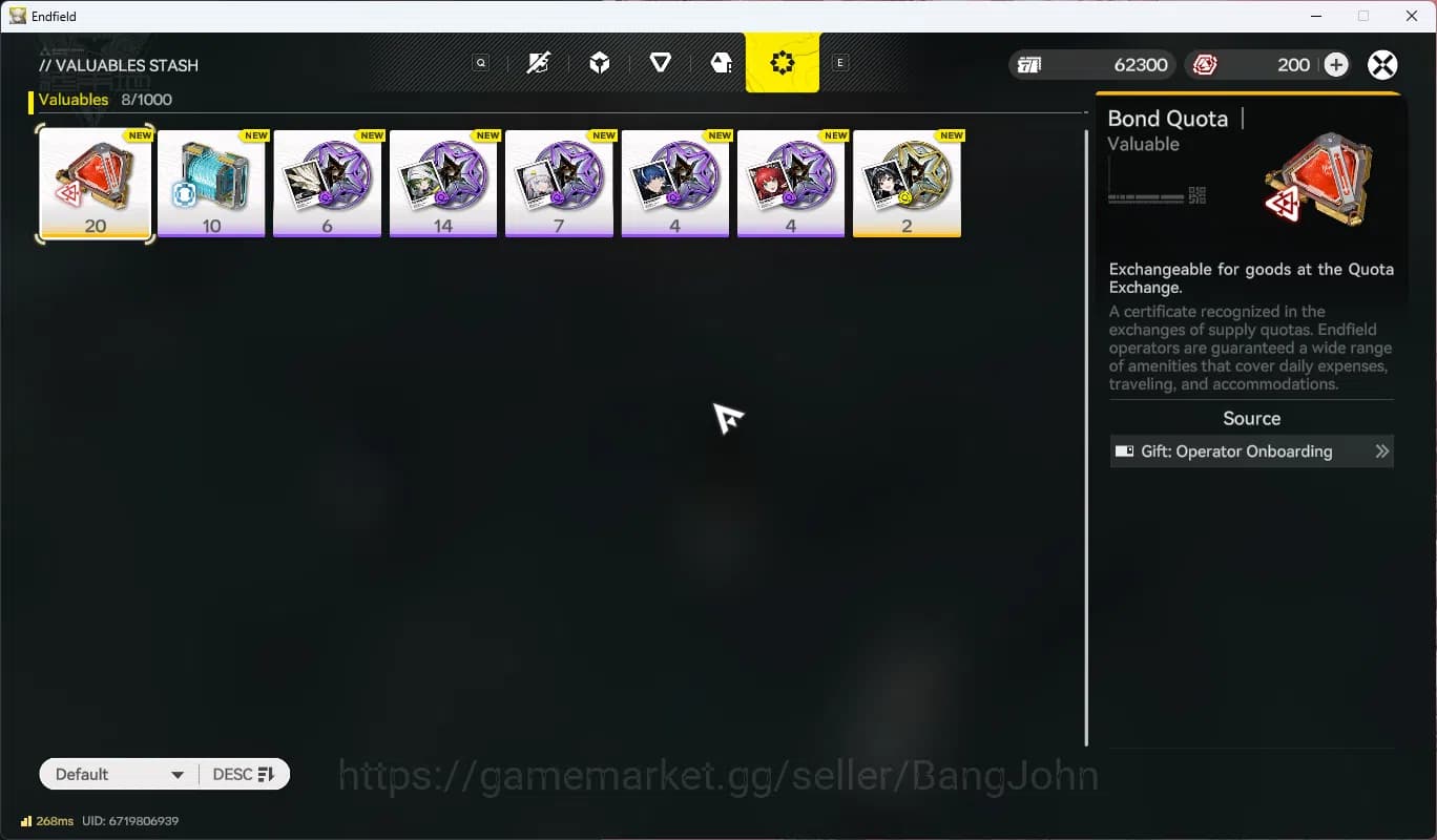 Arknights: Endfield Accounts Starter Fresh | NA/EU | New Horizons On | Day 1 Si image 4