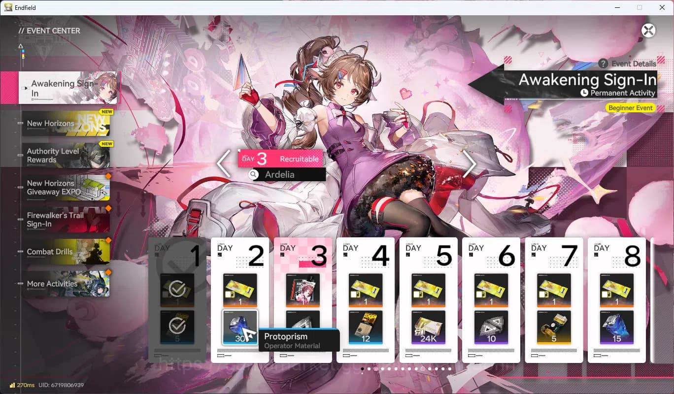 Arknights: Endfield Accounts Starter Fresh | NA/EU | New Horizons On | Day 1 Si image 9