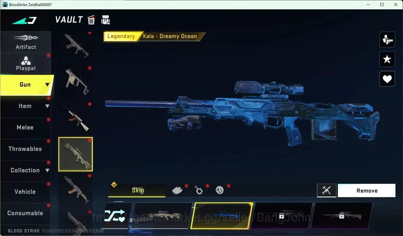 Blood Strike Accounts ASIA| Limited Butterfly Knife (2nd Anniv) | 2 7DS image 5