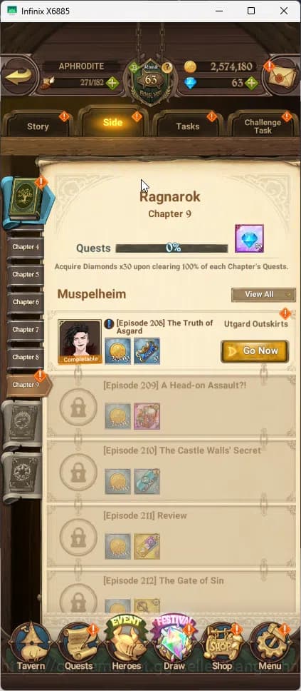 The Seven Deadly Sins: Grand Cross Accounts Global | 3.2M CC |1 LR | Salos, Merlin Esca, Chaos image 11