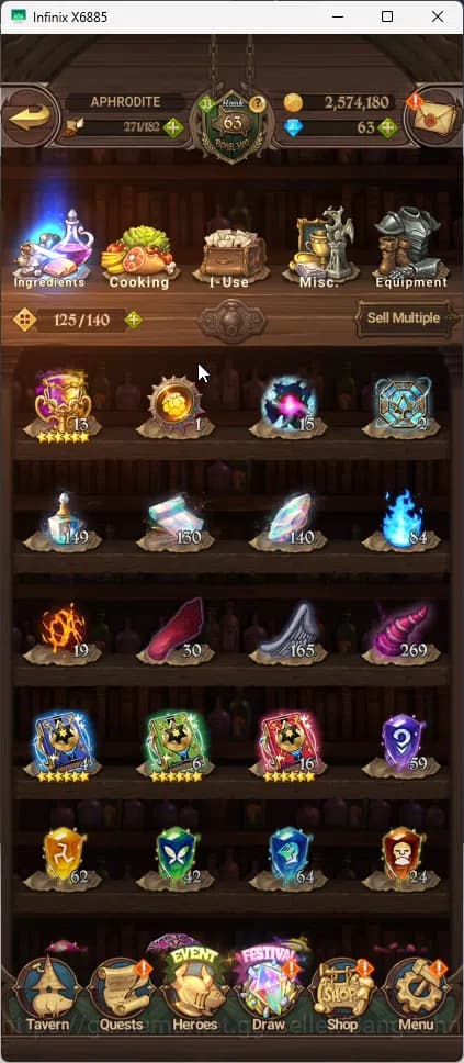 The Seven Deadly Sins: Grand Cross Accounts Global | 3.2M CC |1 LR | Salos, Merlin Esca, Chaos image 12