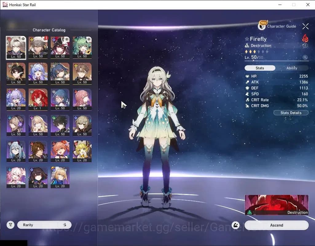 Honkai Star Rail Accounts Asia|TL 40|7 Limited| Firefly,Sparkle,Huohuo,Dan H image 5
