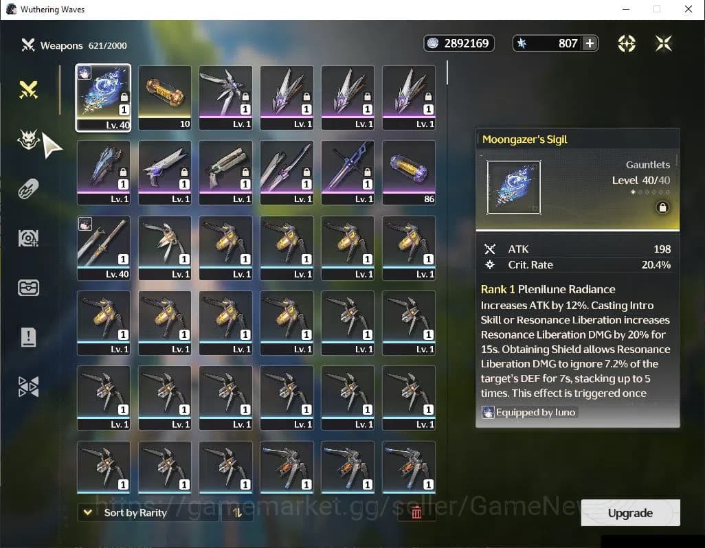 Wuthering Waves Accounts SEA | UL 27 | 1 Limited | Iuno +Sign | MC Female | image 11