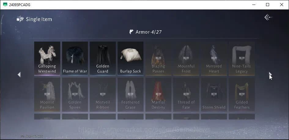 Where Winds Meet Accounts GLOBAL|Lv 90|GS 27K|9,8K Jade|Fieryhert Of War|Ele image 16