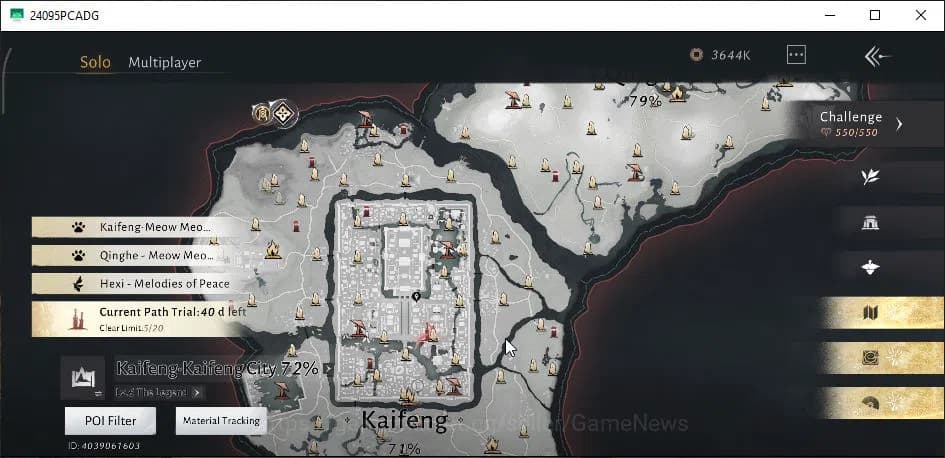 Where Winds Meet Accounts GLOBAL|Lv 90|GS 27K|9,8K Jade|Fieryhert Of War|Ele image 3