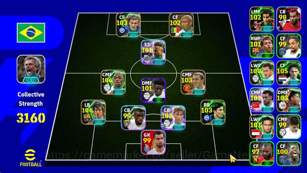 eFootball Accounts Mobile|ClaudeMakalele(Phenom Pass),G.Bronckhorst(P image 1
