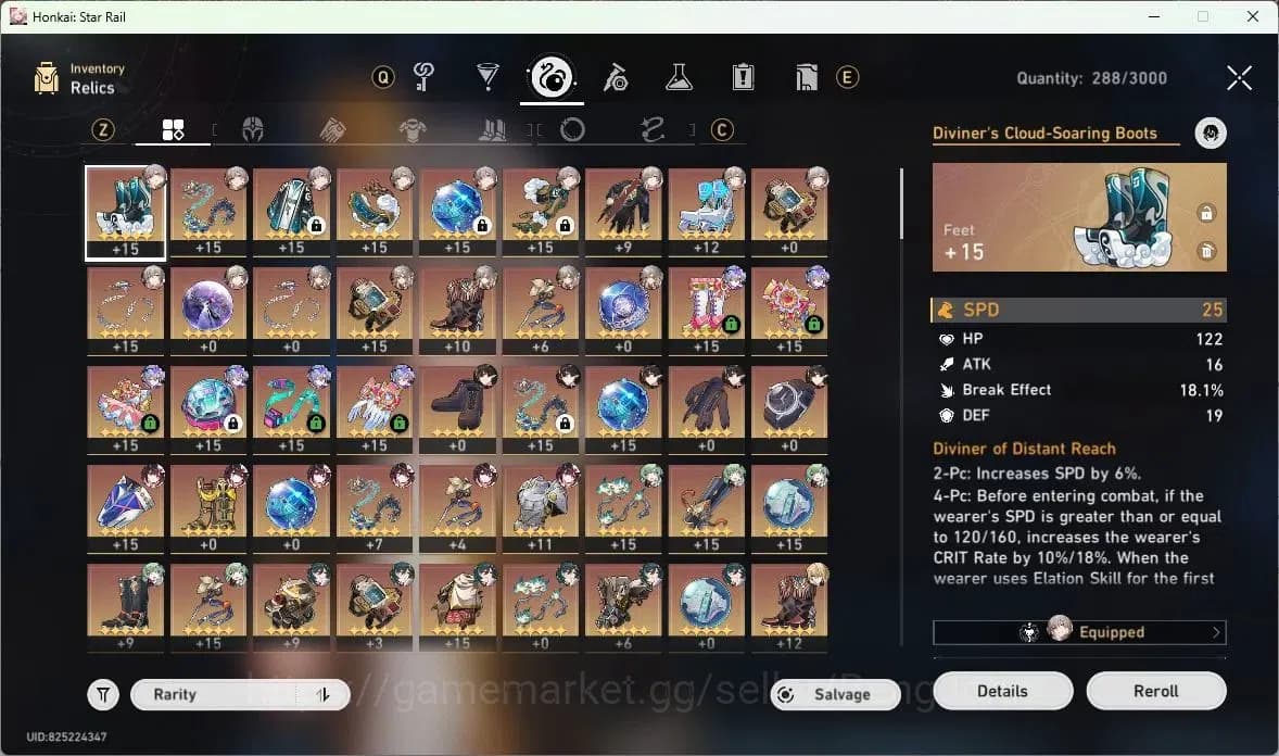 Honkai Star Rail Accounts ASIA | TL 60 | 8 LIMIT | HUO HUO | SILVER WOLF | D image 10