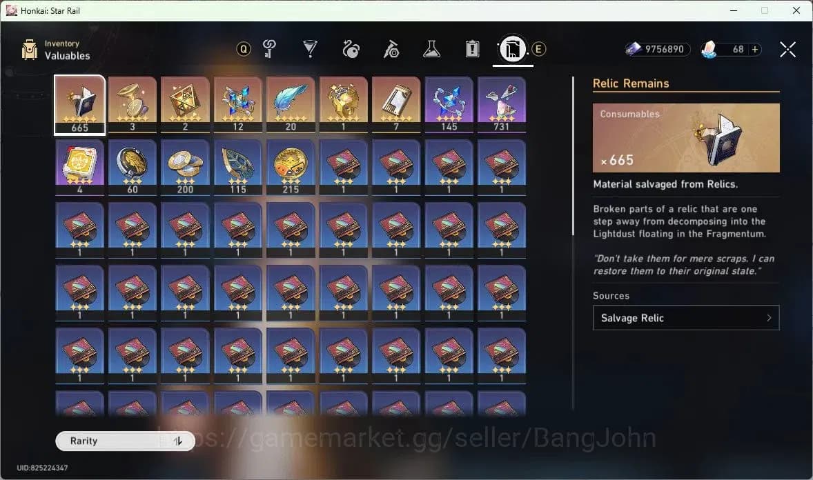 Honkai Star Rail Accounts ASIA | TL 60 | 8 LIMIT | HUO HUO | SILVER WOLF | D image 6