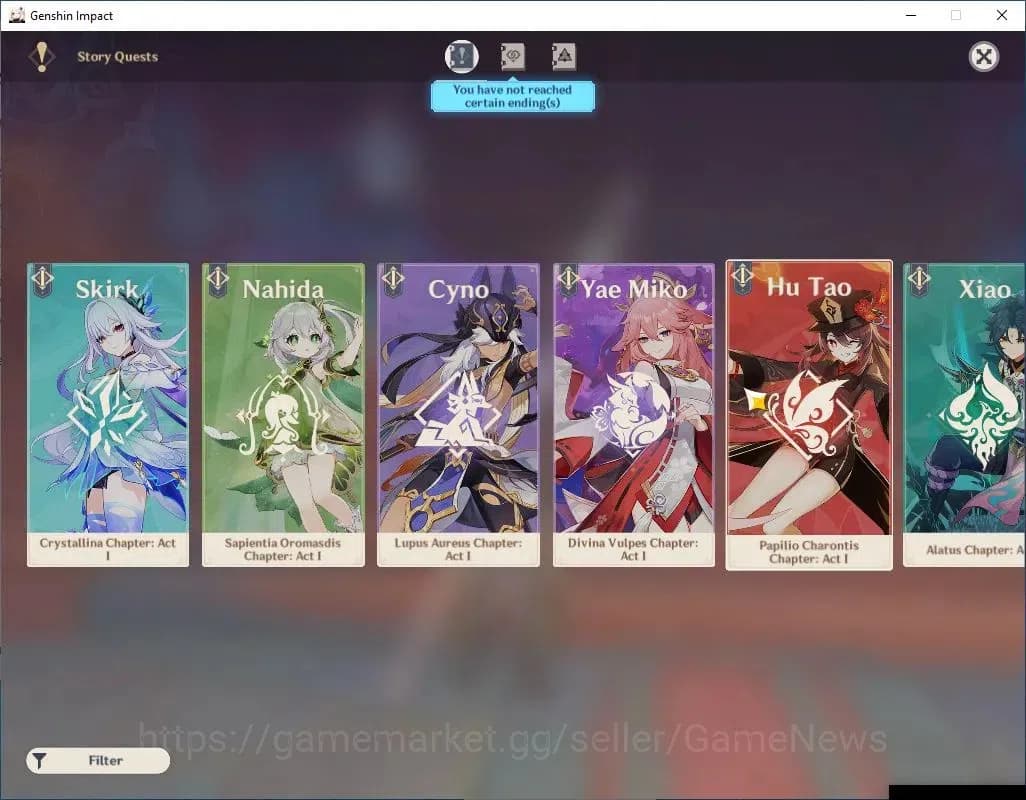 Genshin Impact Accounts Asia|AR 57|9 Limit +5(*5WEP)|Navia+Sign,Raiden,Kok image 12