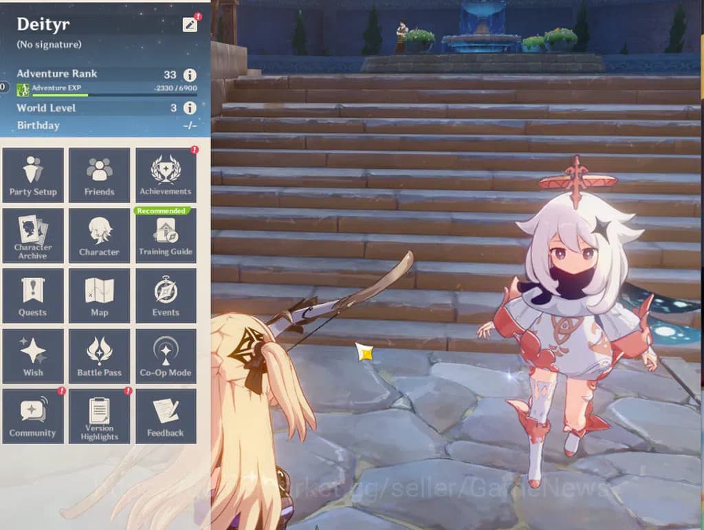 Genshin Impact Accounts ASIA|AR33|Starter|1Limited+11(*4Character)|Eula,Ti image 1