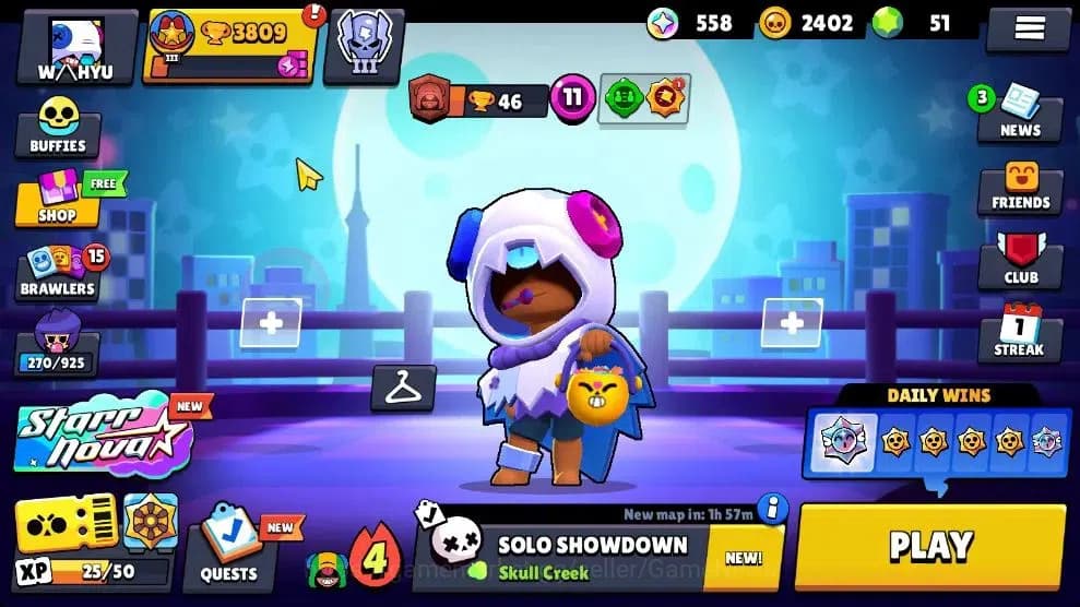 Brawl Stars Accounts 3809 Trophy|48 Brawlers 8 Max Lvl [Mortis,Leon,Max image 3