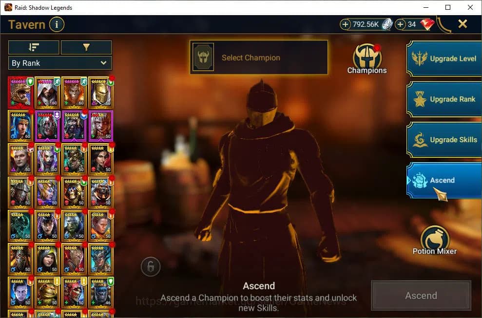 Raid: Shadow Legends Accounts Lv47 1,4M Power|1 Mythic(Androc)|31 Legend(Ninja,A image 14