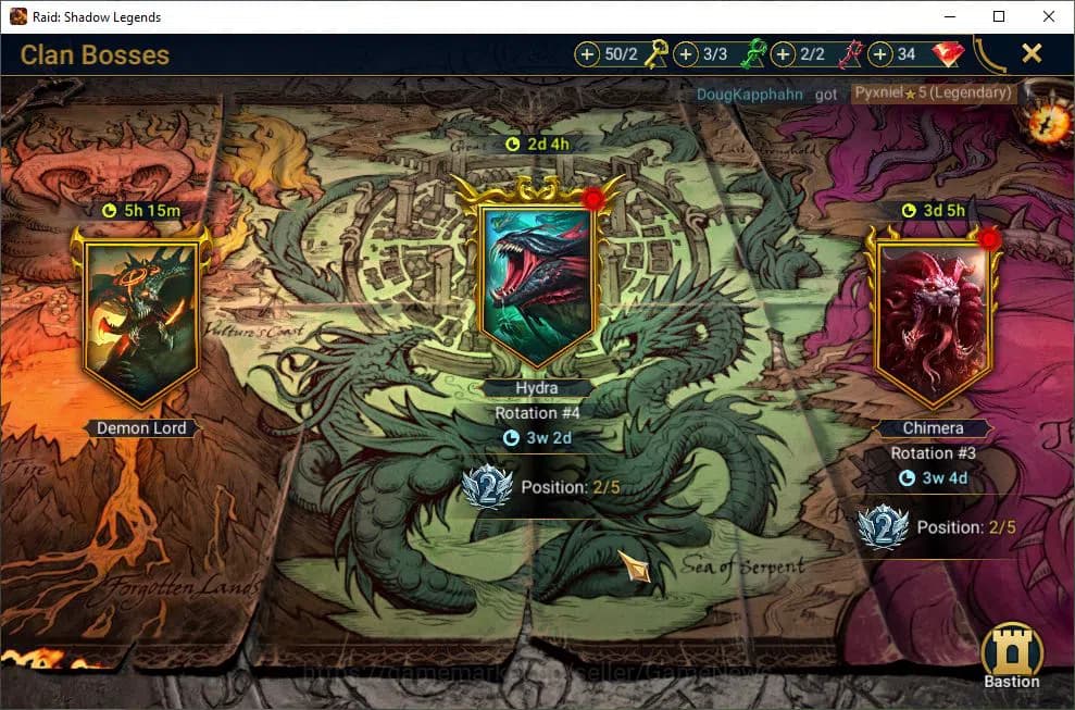 Raid: Shadow Legends Accounts Lv47 1,4M Power|1 Mythic(Androc)|31 Legend(Ninja,A image 4