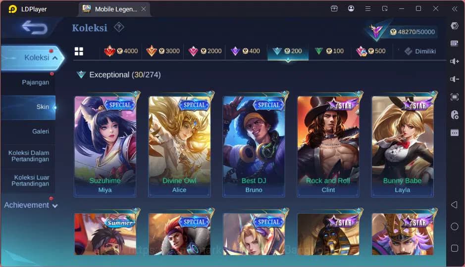 Mobile Legends: Bang Bang Accounts GLOBAL|Hero 74|Skin 150|HxH Harith+Julian,Prime Gr image 13