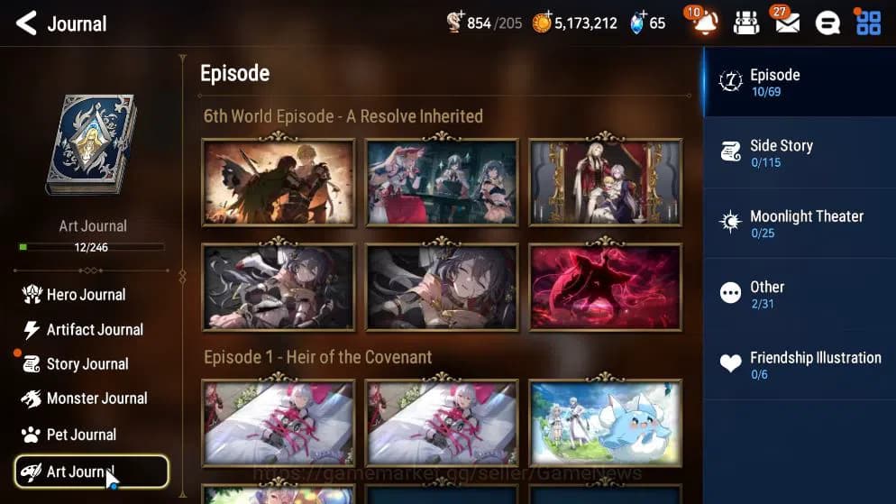 Epic Seven Accounts GLOBAL UNVERIF|New Era|3 ML(Harsetti, SE Celine, T image 15