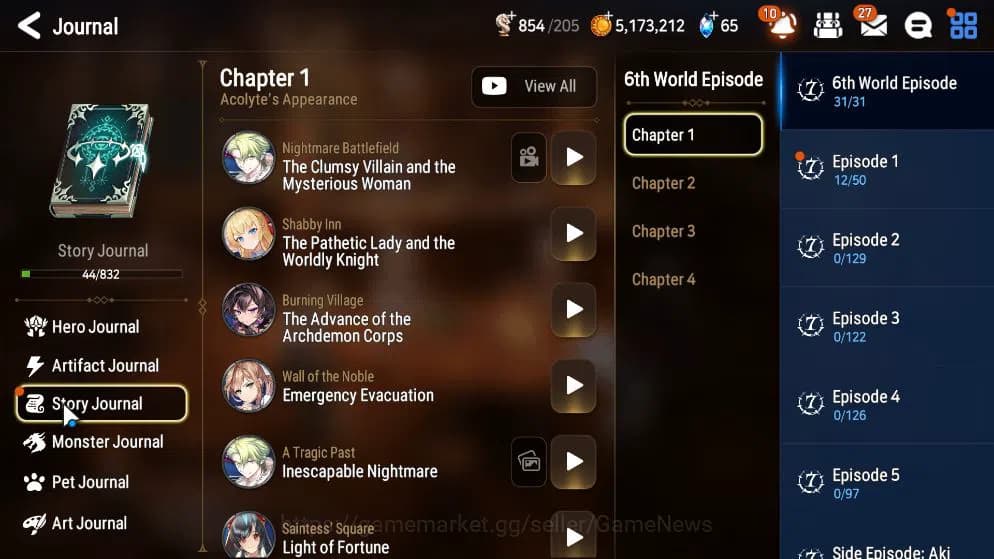 Epic Seven Accounts GLOBAL UNVERIF|New Era|3 ML(Harsetti, SE Celine, T image 17