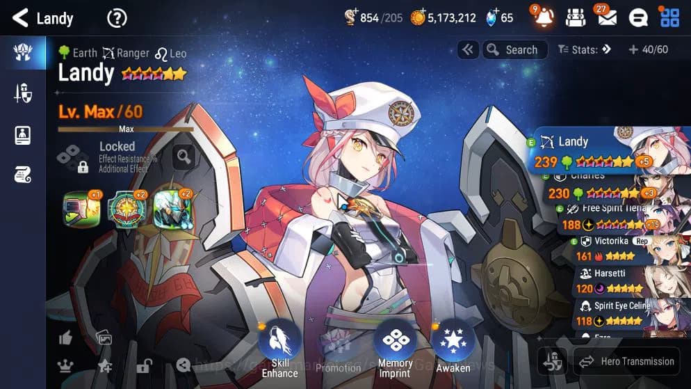 Epic Seven Accounts GLOBAL UNVERIF|New Era|3 ML(Harsetti, SE Celine, T image 2