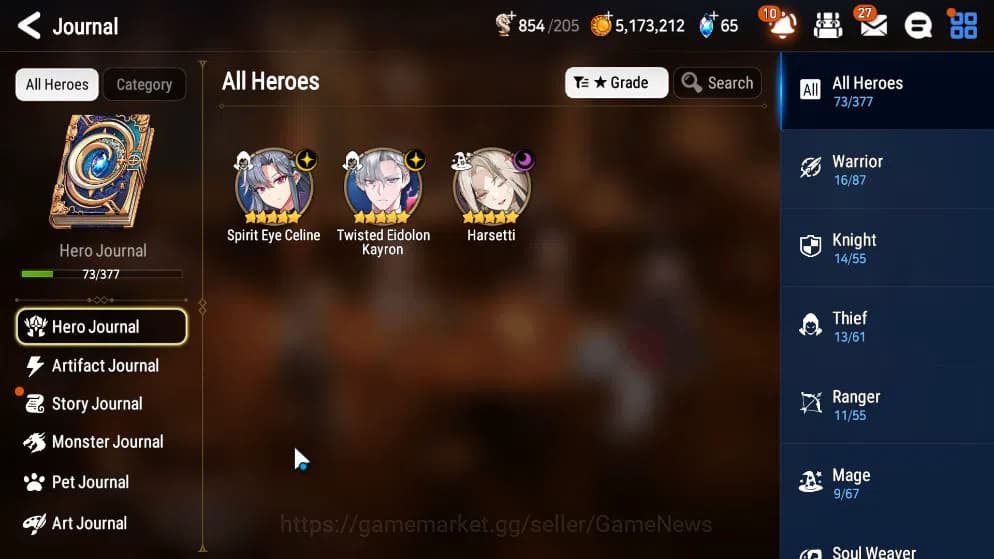 Epic Seven Accounts GLOBAL UNVERIF|New Era|3 ML(Harsetti, SE Celine, T image 20