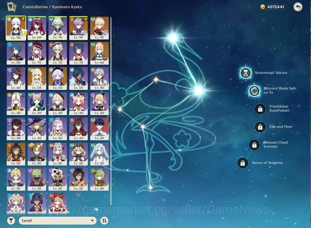 Genshin Impact Accounts Asia|AR55|3Limited+3(*5Weapon)|AyakaC2,DurinC1,Kaz image 3