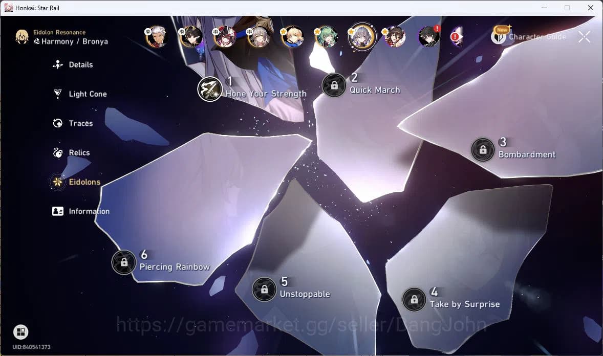 Honkai Star Rail Accounts ASIA | TL70 | ROBIN+HUOHUO+RUAN MEI+TOPAZ+LUOCHA+H image 10