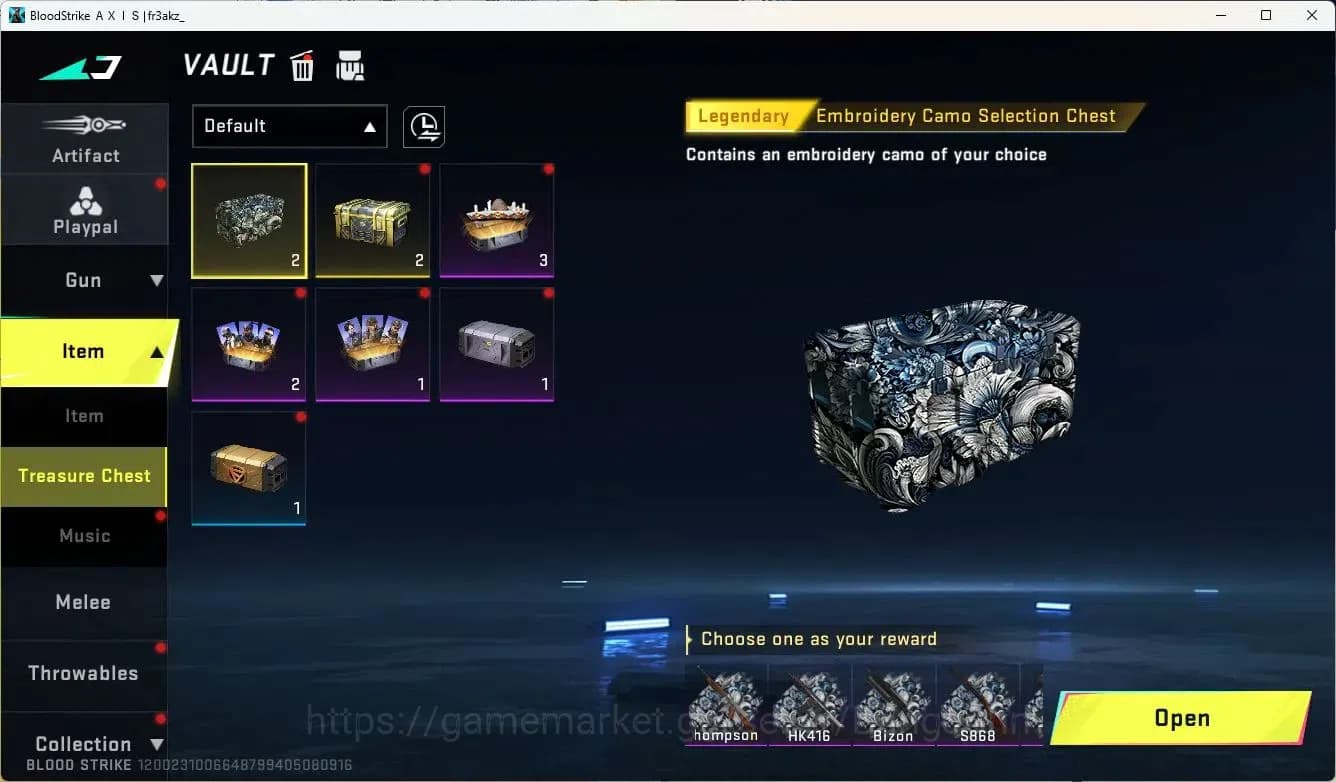 Blood Strike Accounts ASIA |ULTRA=KUKRI|LEGENDARY=M4A1,AK47 CEK SS BS636 image 7