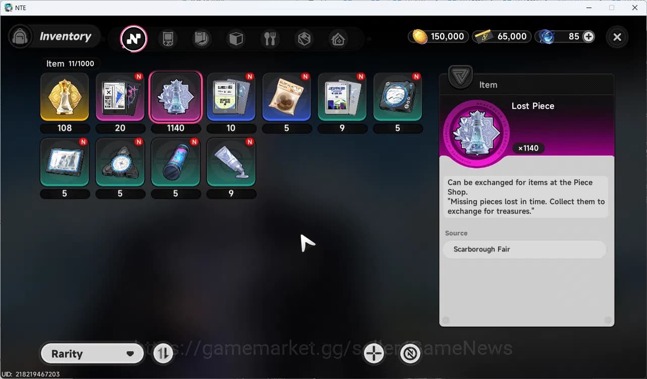 Neverness to Everness Accounts NA HL 3 | Fresh Starter 1 SSR (Nanally ) + 6 SR | image 4