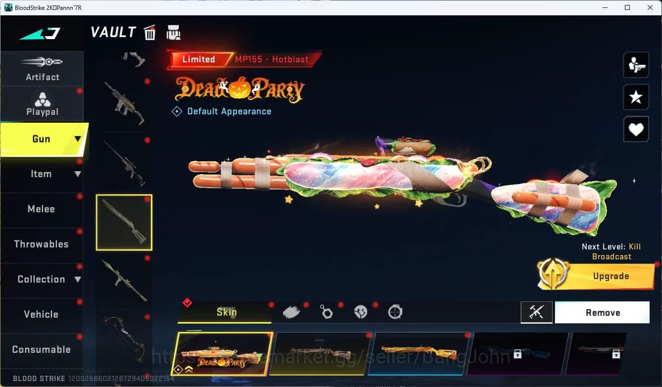Blood Strike Accounts ASIA|ETERNAL=AK47(LVL3),GALIL(LVL3)|COLLAB=ZANPAKU image 14
