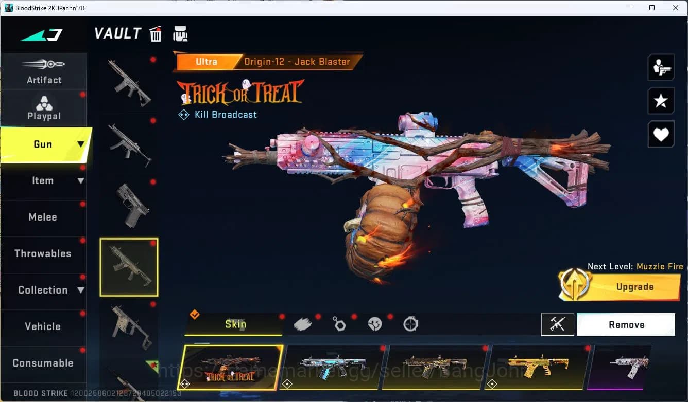 Blood Strike Accounts ASIA|ETERNAL=AK47(LVL3),GALIL(LVL3)|COLLAB=ZANPAKU image 7