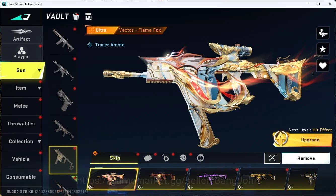 Blood Strike Accounts ASIA|ETERNAL=AK47(LVL3),GALIL(LVL3)|COLLAB=ZANPAKU image 8