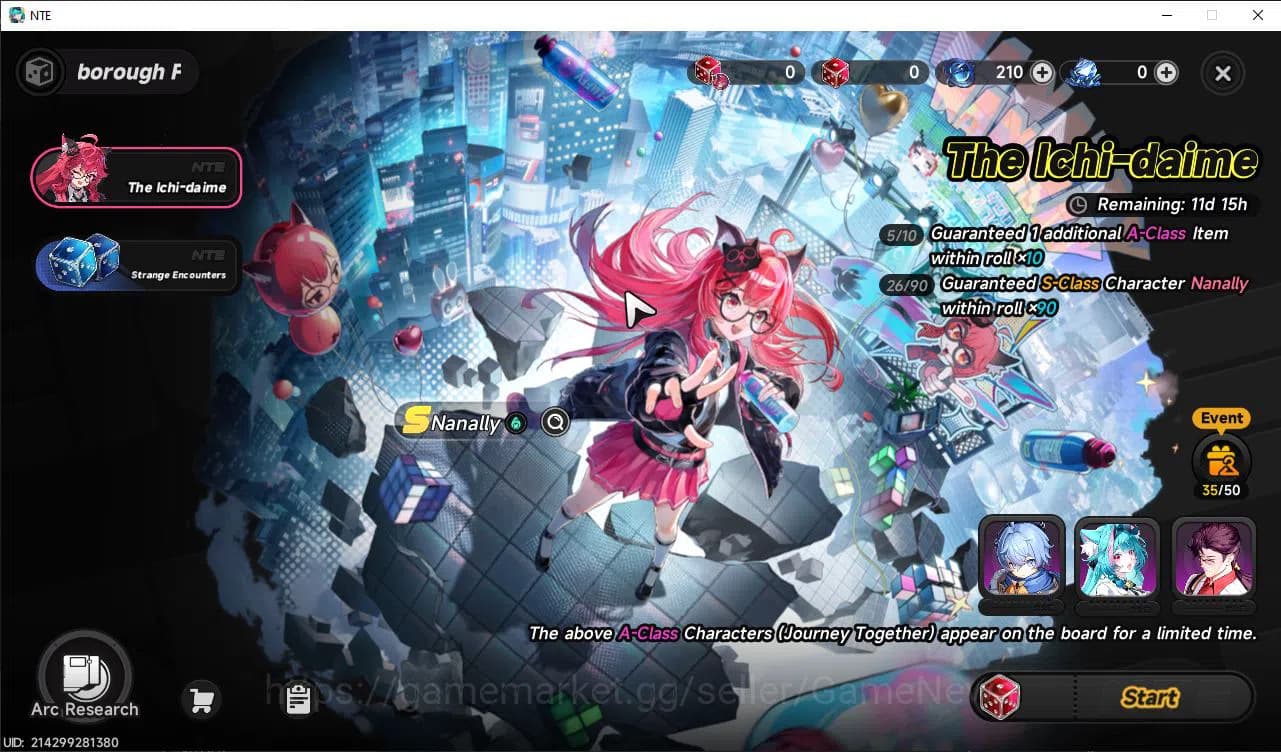 Neverness to Everness Accounts GLOBAL EU |HL 3| 1 SSR Meta Nanally | 5 SR [Adler, image 3