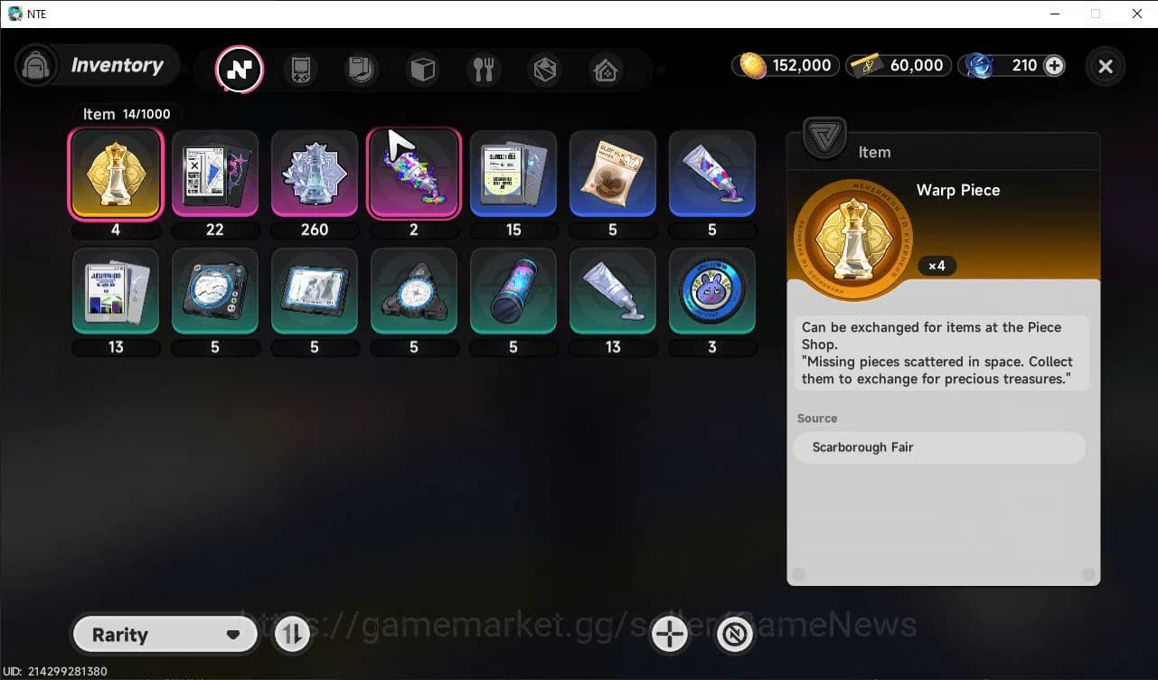 Neverness to Everness Accounts GLOBAL EU |HL 3| 1 SSR Meta Nanally | 5 SR [Adler, image 5