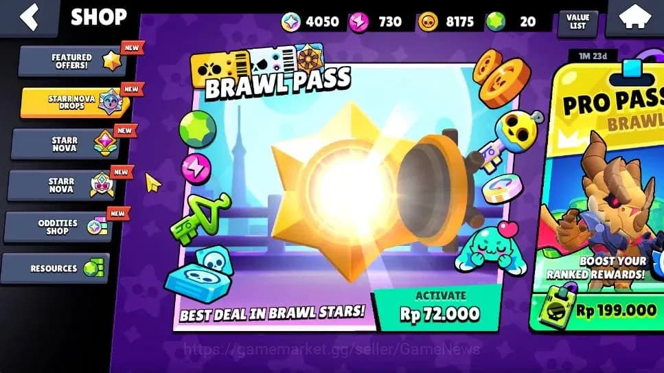 Brawl Stars Accounts 1011 Trophy|4K Bling|14 Brawlers 2 Max Lvl [Shelly image 7