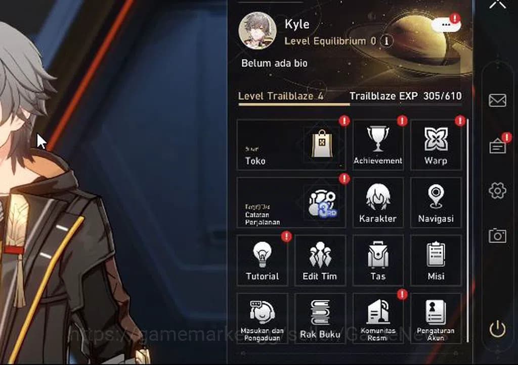 Honkai Star Rail Accounts ASIA|TL 4|Selector B5 ON+1 Golden Companion Spirit image 1