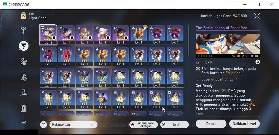 Honkai Star Rail Accounts ASIA|TL 4|Selector B5 ON+1 Golden Companion Spirit image 8