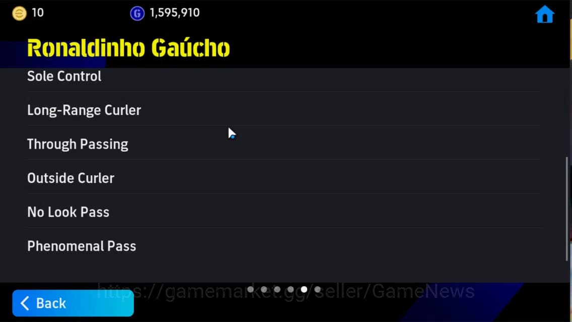eFootball Accounts Mobile|PhenomFinish(FrancescoTotti),PhenomPass(Ron image 8