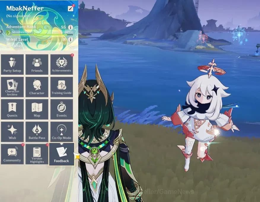 Genshin Impact Accounts Asia|AR55|3Limited+3(*5WEaPon)|NeferC3+sign,Lauma+ image 1