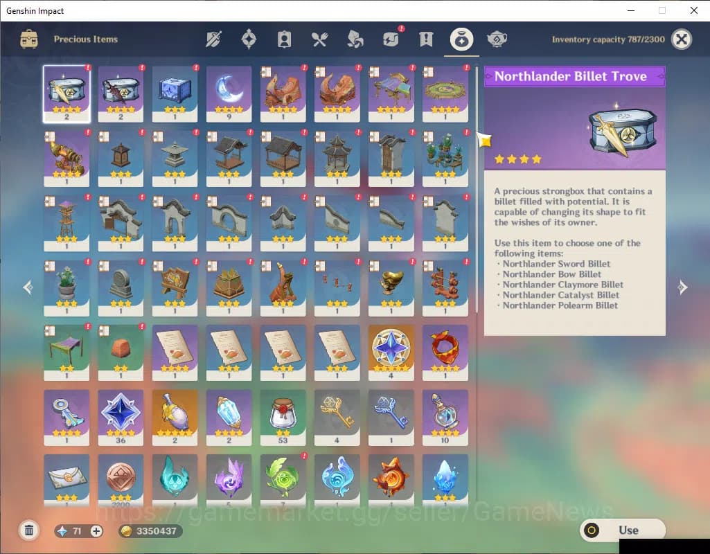 Genshin Impact Accounts ASIA|AR 56|10 Limited+3(*5Wep)|(Arlecch,Citlali)+S image 10