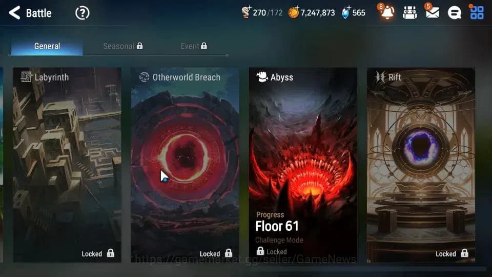 Epic Seven Accounts GLOBAL Unverif|New Era|Starter|1 ML (Lone Wolf Pei image 16