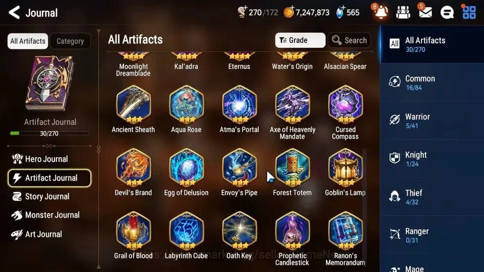 Epic Seven Accounts GLOBAL Unverif|New Era|Starter|1 ML (Lone Wolf Pei image 8