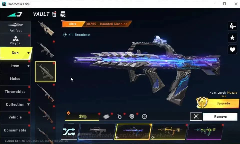 Blood Strike Accounts ASIA|16 ULTRA[JET,RAN,UMP45,QBZ95,FAL,SCAR,AK47,Or image 15