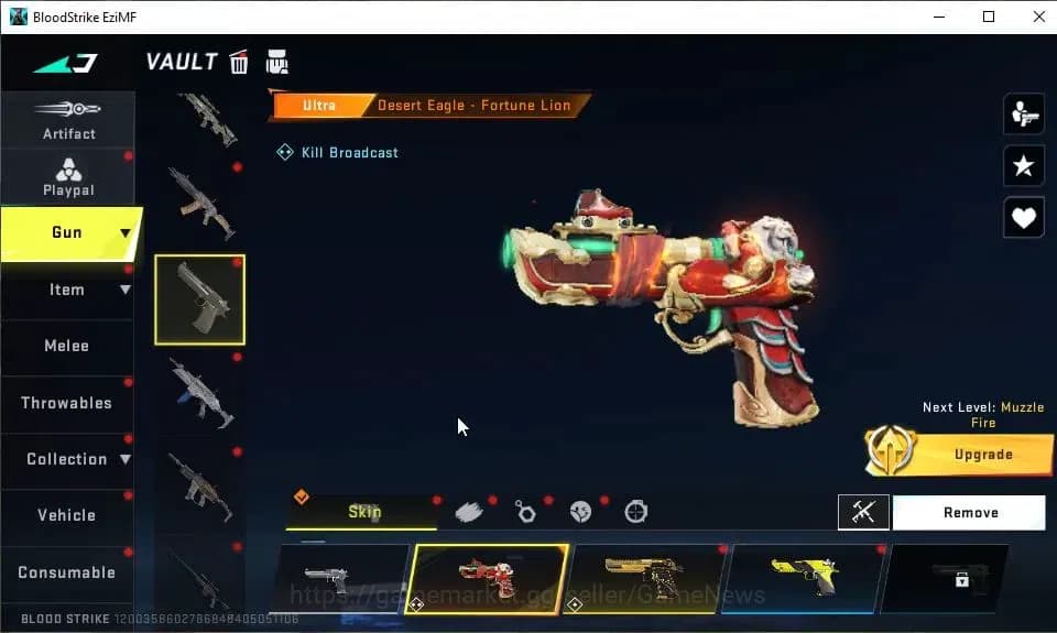 Blood Strike Accounts ASIA|16 ULTRA[JET,RAN,UMP45,QBZ95,FAL,SCAR,AK47,Or image 19